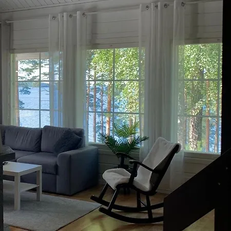 Elegant On The Shore Of Saimaa 빌라