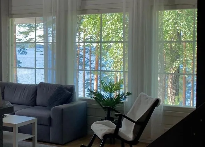 Elegant On The Shore Of Saimaa Villa